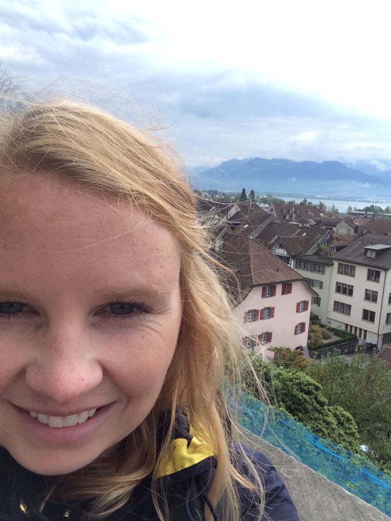 Molly Bryant celebrates all the splendors of Switzerland. Photo Credit: Molly Bryant