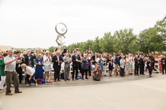 Attendees at the Opening Ceremony